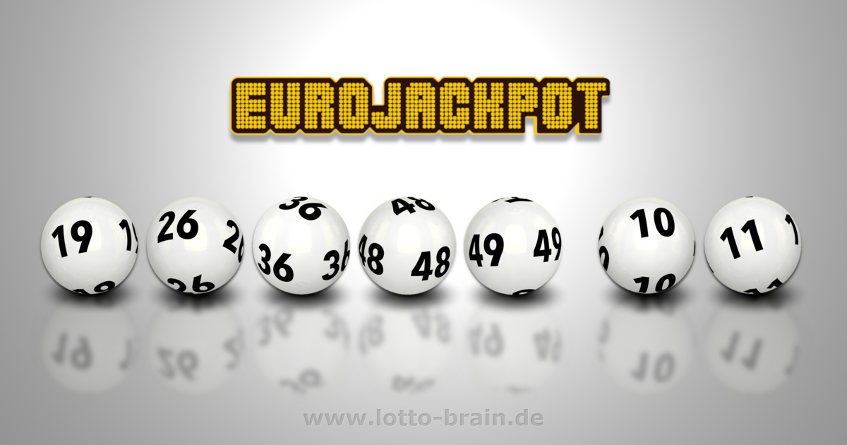 Die EuroJackpot-Zahlen - Ziehung Vom 02.01.2024 | Lotto-Brain.de