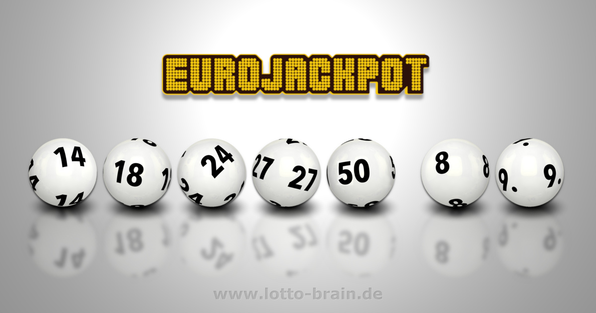 Die EuroJackpot-Zahlen - Ziehung vom 09.09.2025 | Lotto-Brain.de