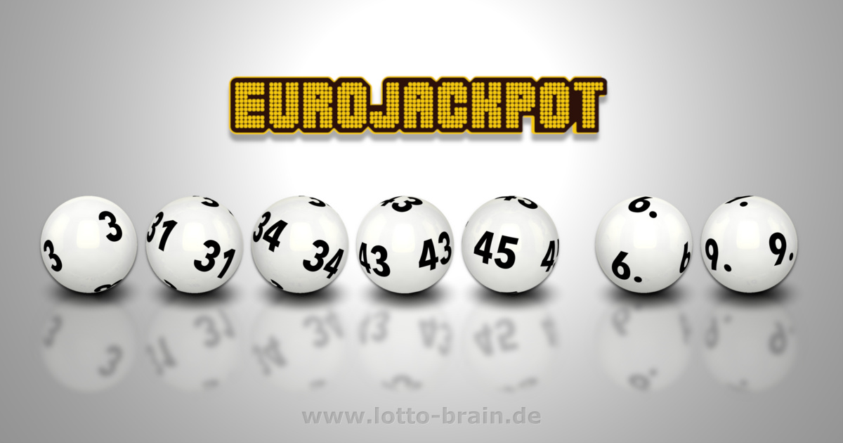 Die EuroJackpot-Zahlen - Ziehung Vom 12.01.2024 | Lotto-Brain.de