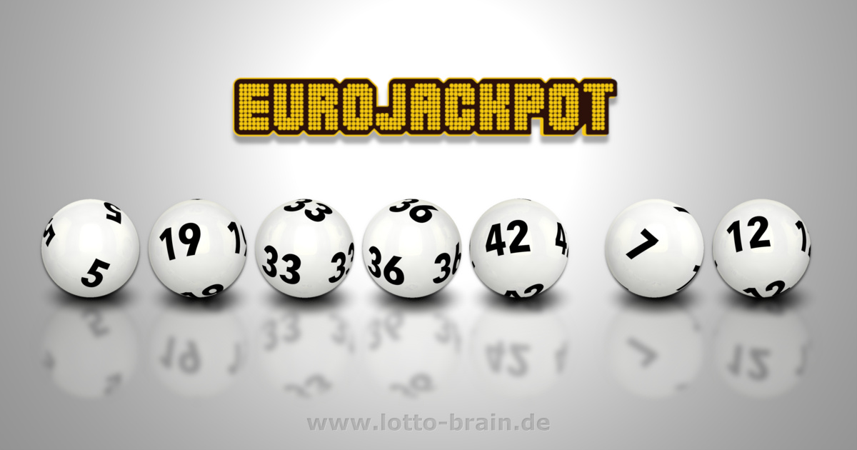 Die EuroJackpot-Zahlen - Ziehung vom 16.06.2023 | Lotto-Brain.de