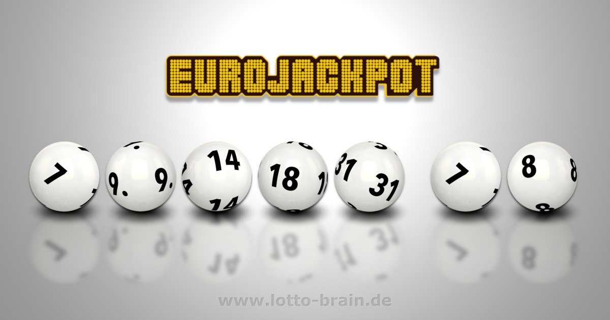 Die EuroJackpot-Zahlen - Ziehung vom 17.01.2025 | Lotto-Brain.de