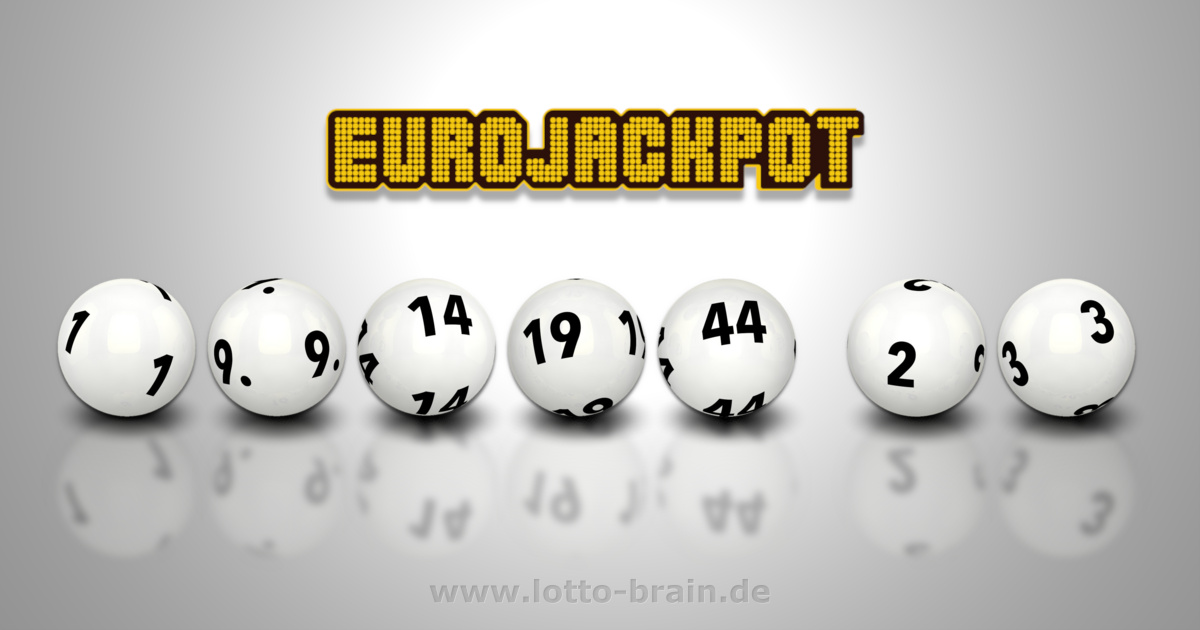 Die EuroJackpot-Zahlen - Ziehung vom 18.02.2025 | Lotto-Brain.de