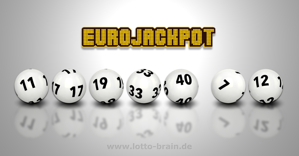 Die EuroJackpot-Zahlen - Ziehung vom 23.05.2025 | Lotto-Brain.de