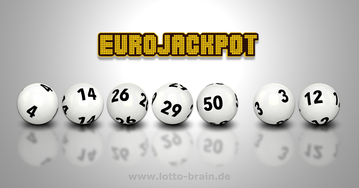 Die EuroJackpot-Zahlen - Ziehung vom 27.06.2025 | Lotto-Brain.de